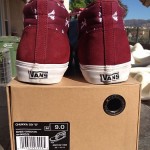 Vans Syndicate WTAPS Burgundy Bones Chukka 9 vault supreme
