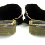 Cole Haan Country 12M Slides Slip Ons Sandals Mules Brown Leather Shoes 12 M