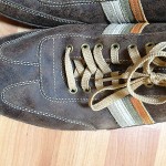 EUC Cole Haan Brown Leather Air Terrel Casual Sneakers Shoes Mens 11.5 Loafer
