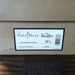 Men’s Cole Haan Nike Air Franklin Oxford Wingtip Navy Washed Leather Sz 9.5M NIB