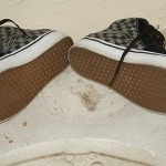VANS Off the Wall high-tops tennis shoes skateboarding checkerboard SZ 11 SNEAKE