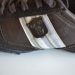 Men’s Diesel ‘Cheju’ Dark Brown Leather Lace-Up Fashion Sneakers, size 7 1/2 M