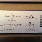 Cole Haan Air.Yacht.Club.BO.II Color Bark Suede Boat/Dock Sz8 Shoes