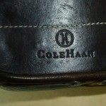 COLE HAAN TWO-TONE LEATHER MOCS – 10 NARROW