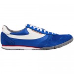 Diesel Mens Spin Blue Casual Leather Lace Up Sneakers Shoes