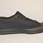 Diesel EXPOSURE LOW CANVAS Mens CASUAL Tennis shoes Sneakers SIZE 12 NEW BLACK