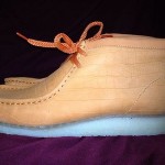 Clarks Originals Supreme orange nubuck wallabee 10.5m