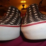 vans mens shoes 4th of july slip on 12