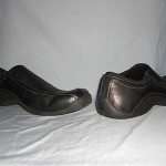 CLARKS PRIVO MENS LEATHER SHOES SIZE 14M NICE !!!