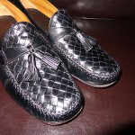 Men’s Cole Haan Black Woven Loafers 10.5 M