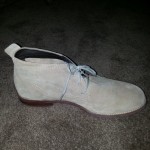 COLE Haan Mens Lunagrand Milksuede Chukka Boot  Sz 10 1/2