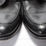 COLE HAAN 9 M black leather C09166 APRON TOE LOAFER slip-on casual shoe NEW