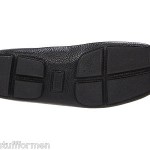 HUGO BOSS BLACK Drep US Size 10 M Black Leather Driving Loafers Mens Shoes
