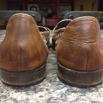Men’s Sz. 11 Bragano Cole Haan Woven Brown Italian Leather Loafers Dress Shoes