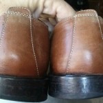 COLE HAAN Mens CITY Brown LEATHER Slip On Dress Shoe Loafer SIZE 9.5 M – NICE