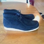 st. johns bay wallabee shoes black sz 12 clarks