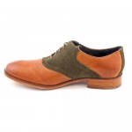 Cole Haan Air Colton.Saddle Mens Size 8.5 Brown Leather Oxfords Shoes