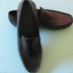 COLE HAAN Men’s Black Leather Slip On  Loafer Size 12 M EUC