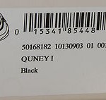 New $160  Hugo Boss  Quney I Men’s Sneaker size 10US Black