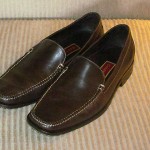 Cole Haan Mens Brown Leather Loafers 10.5 M