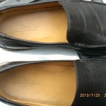 Cole Haan Black Leather Loafers/Dress Shoe Nike Air Mens Size 11 M rv *MINT*