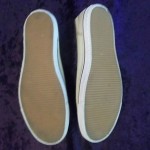 Mens Diesel slip on tennis shoe tan natural size 9