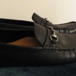 Cole Haan Black Leather Slip On Loafers 12 M