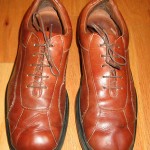 Cole Haan 13626 Nike AIR Mens Casual Oxford BRITISH TAN Leather Shoes 11M NICE!