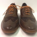 Cole Haan Air Colton Casual Wingtip Dark Brown Suede Leather Mens Shoe Sz 9.5 M