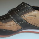 Cole Haan Nike Air Mens Size 8 Leather Casual Sneakers Brown & Caramel Shoes