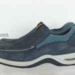 Mens Cole Haan Nike Air Comfort Blue Leather loafers/ casual Shoes sz 9 M