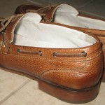 Mens Cole Haan Nike Air Brn All Leather Classic Loafers sz 10.5 M