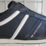 HUGO BOSS ORANGE  SIMBAD III NAVY BLUE LEATHER 747476982873 MEN WALKING SHOES 9
