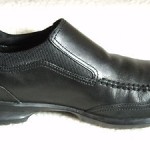 COLE HAAN MENS SIZE 9 M BLACK LEATHER LOAFERS SHOES
