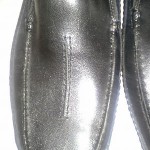 CLARKS |  MANSELL MENS BLACK LEATHER DRIVING MOC TOE SLIP ON LOAFERS SHOES (9 M)