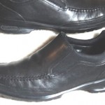 COLE HAAN MENS SIZE 9 M BLACK LEATHER LOAFERS SHOES