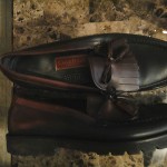 COLE HAAN ~ MEN’S CASUAL BLACK/BROWN LOAFER SHOES 13 M