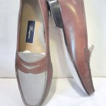 Cole Haan Bragano Brown Penny Loafer Shoes Size 8.5 M AS IS