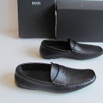 HUGO BOSS MENS DOVRO US Black  . Size 7