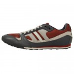 Diesel Mens Gunner Red Casual Leather Lace Up Sneakers Shoes