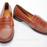 COLE HAAN 13 M brown PENNY LOAFER leather C01462 MOCASSIN TOE slip on shoe