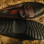 COLE HAAN ~ MEN’S CASUAL BLACK/BROWN LOAFER SHOES 13 M