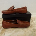 COLE HAAN Air Grant Penny Loafer Papaya Mens 10.5