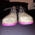 Cole Haan Lunargrand Chukka Mens 9 Light Light Brownish Gray Pink Lunarlon Suede