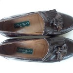 COLE HAAN Shoes  Mens 9.5 M Brown Leather Tassel Loafer  ITALY