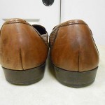 COLE HAAN BRAGANO WOVEN LEATHER LOAFER SHOES MENS 11 D NICE!