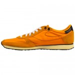 Diesel Mens Pass On Orange Casual Lace Up Sneakers Shoes