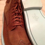 Cole Haan Jayhawker SoHo Exclusive Men’s Wingtip Leather Light Brown Blue Shoes