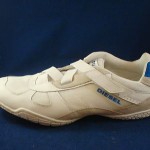 Diesel Mens fashion Sneakers Size 10.5M-11M Leather Mesh White