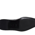 Hugo Boss Mens Boots Laxis Black Leather With Strap Buckle Dress Ankle Boots